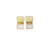 Jan Mclaughlin Earrings - Lemon Jade + Shell