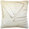 Graffito Pillow, Parchment, Pair