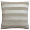 Parker Stripe Pillow, Natural, Pair
