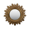 Gold Leaf Convex Wall Mirror Style I - Medium