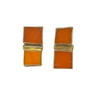 Jan Mclaughlin Earrings - Double Coral