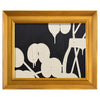 Mini Orchid Black Cream Acrylic Art by Ron Giusti