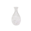 Tendril Bud Vase Flask Shape, White