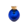 Cobalt Handblown Glass Match Striker with Matches