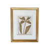 Ivory Pastel Floral Art by Melina Thompson