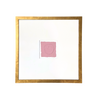 "Square Studies", Pink #1 by Sally Threlkeld