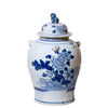 Blue and White Porcelain Four Seasons Temple Jar