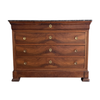 Louis Phillippe Style Commode with Gray Marble top