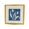 Deep Blue Botanical, Tulip by Madison Phipps