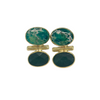 Jan Mclaughlin Earrings - Aventurine + Jasper