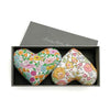 Box of 2 Lavender Hearts - Heart and Soul