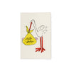 Hello Baby Stalk Card - Yellow
