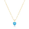 Isabel Howlite Heart and Chain