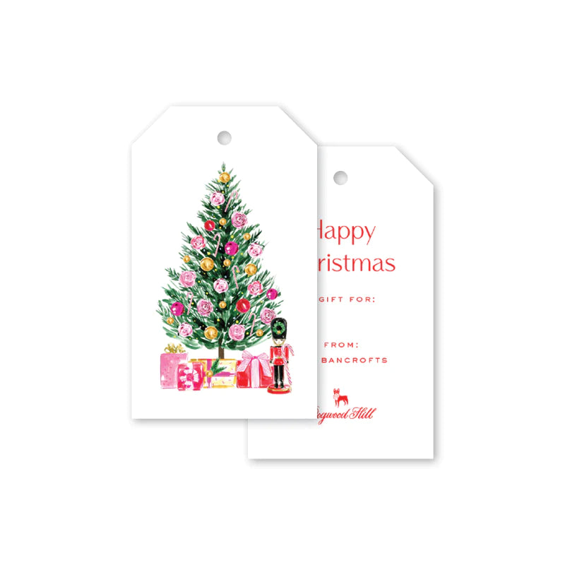 London Holiday Tree Gift Tag