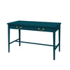 Marine Blue Writing Desk by The Lacquer Company