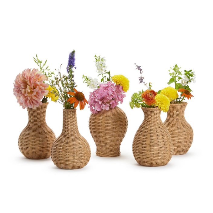 Vase with Basketweave Pattern #4