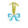 Bow Decoration - Gift Tag - Blue