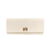 Shagreen Clutch by Scotstyle, Cream + Gold