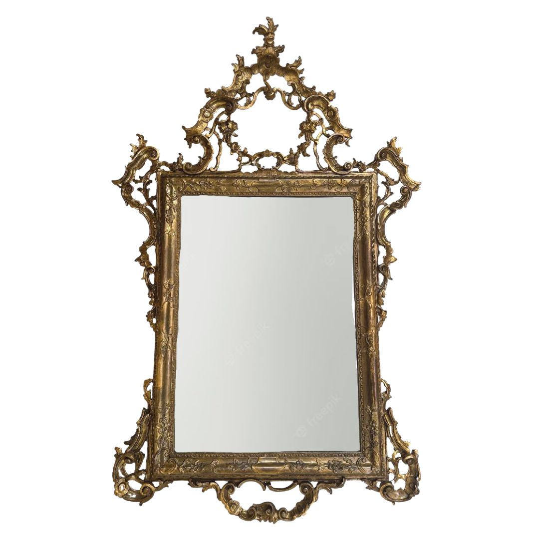 Antique Gold Piemonte Mirror