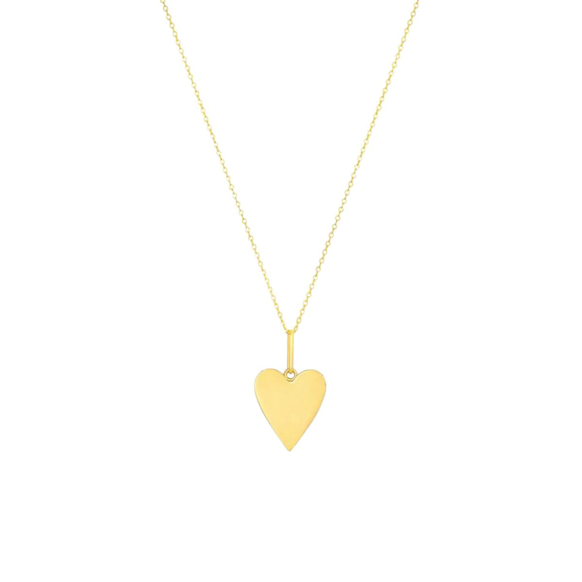 Amaya Plain Heart Necklace