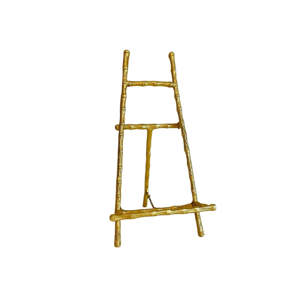 Gold Bamboo Easel, Small 8"