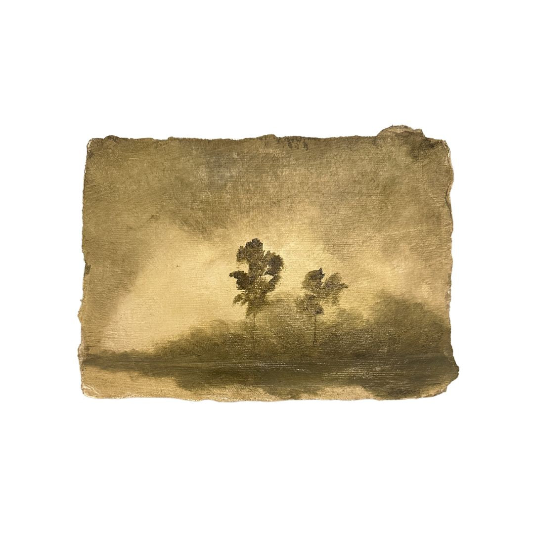 Unframed Ethereal Treescape by Tessa Brown, 5" x 7"