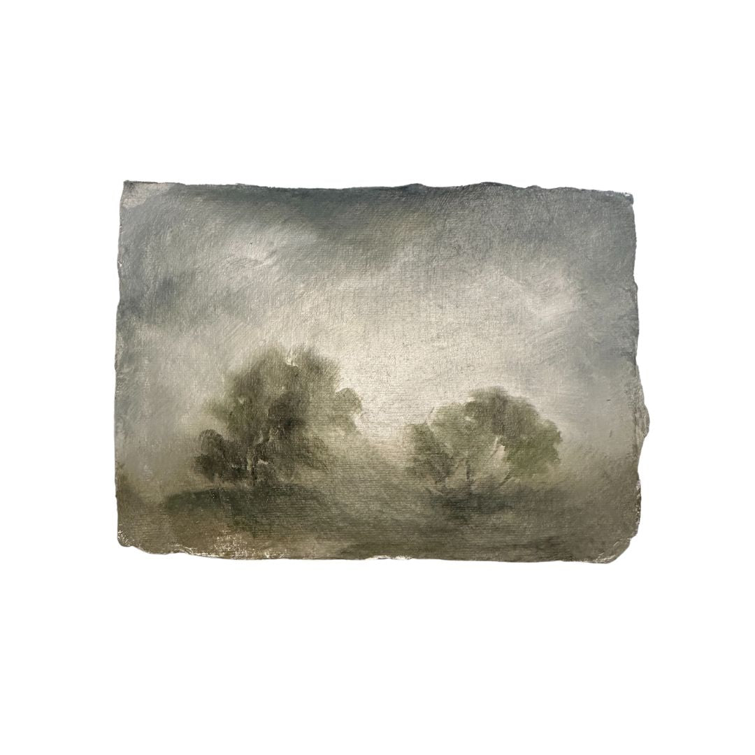 Unframed Ethereal Treescape by Tessa Brown, 5" x 7"