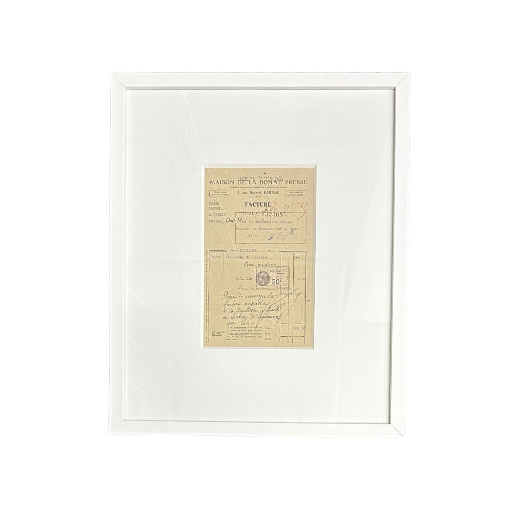 Framed Duchess Manuscript