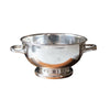 Silver Low Pedestal Bowl with Handles