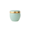 Paul Schneider Handmade Ceramic Jar, Green and Gold Luster