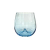 Handblown On Point Wine Glass, Aqua