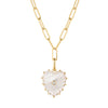 Malene Mother Of Pearl Clip Necklace