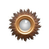 Gold Convex Sunburst Mirror