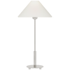 Hackney 24" Cordless Buffet Lamp - Polished Nickel
