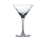 Crystal Martini Glasses with Spears Design, Pair