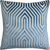Vanderbilt Velvet Pillow, Marine, Pair