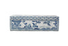 Blue and White Bird and Flower Motif Box