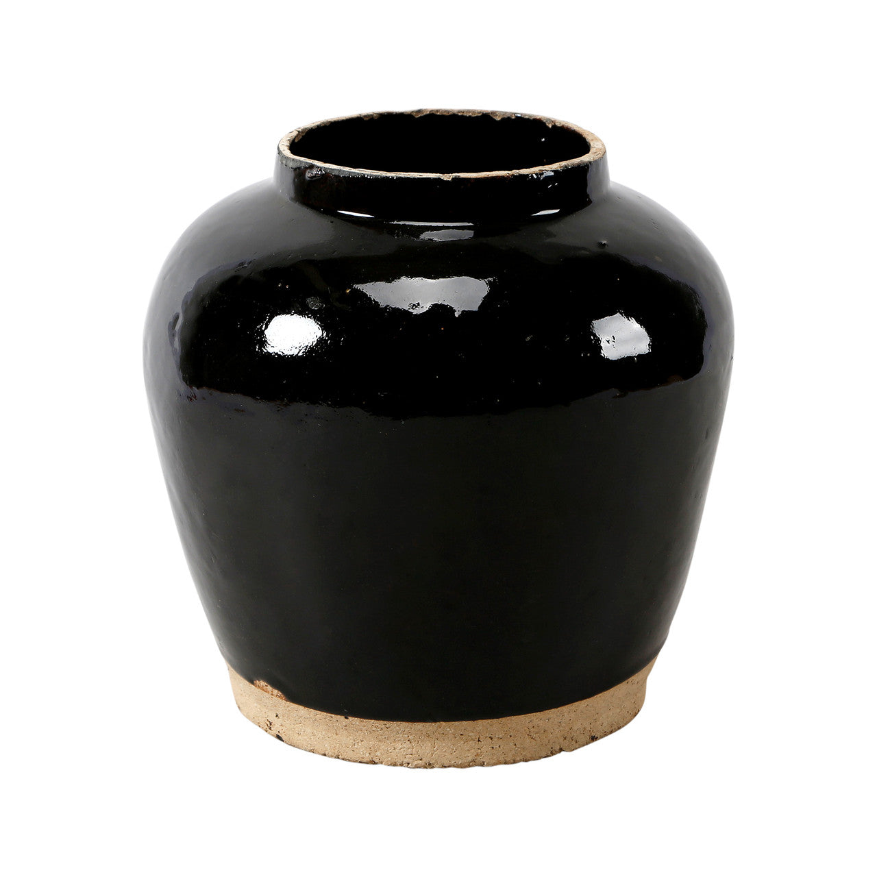 Vintage Obsidian Small Vase