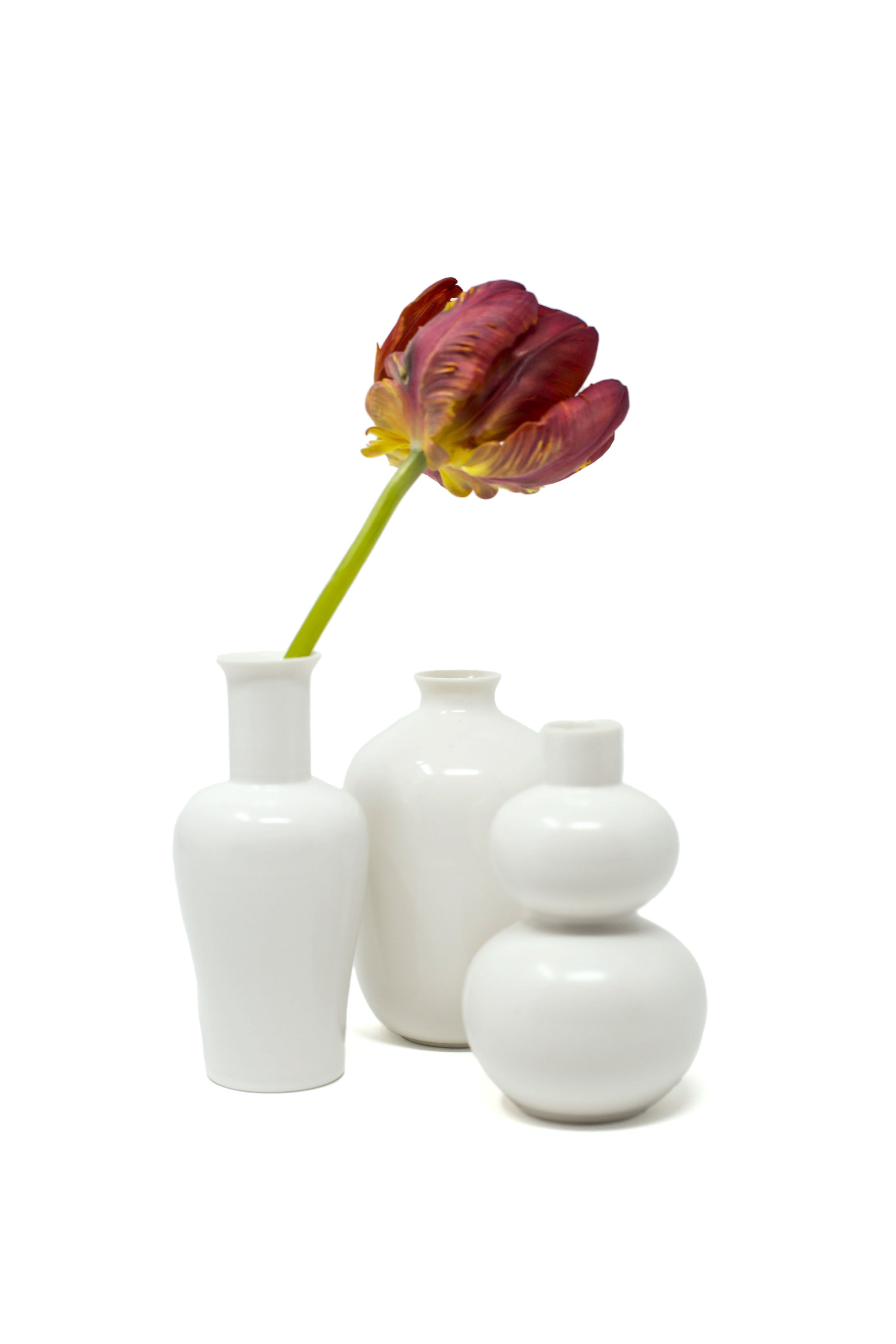 Lover Mini Bud Vase, White