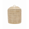 Large wicker canister