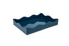 Medium Belles Rives Tray, Marine Blue, by The Lacquer Company