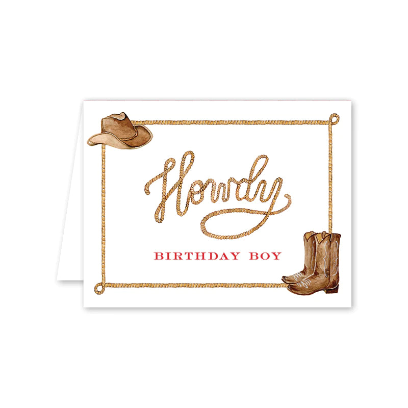 Howdy Birthday Boy