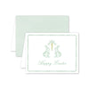 Easter Garden Green Bunny Card