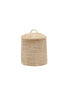 Small wicker canister 