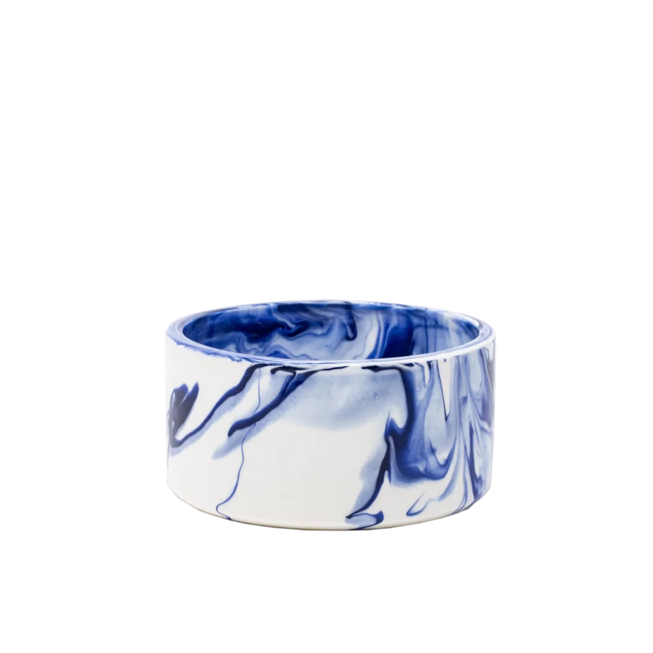 Pet Bowl by Christopher Spitzmiller, Delft Blue Marble