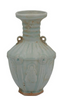 Celadon Hexagonal Double Ear Vase