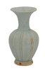 Celadon Fluted Balloon Vase