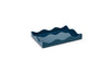 Small Belles Rives Tray, Marine Blue, by The Lacquer Company