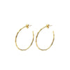 Bambou Earring, Gold-Plated