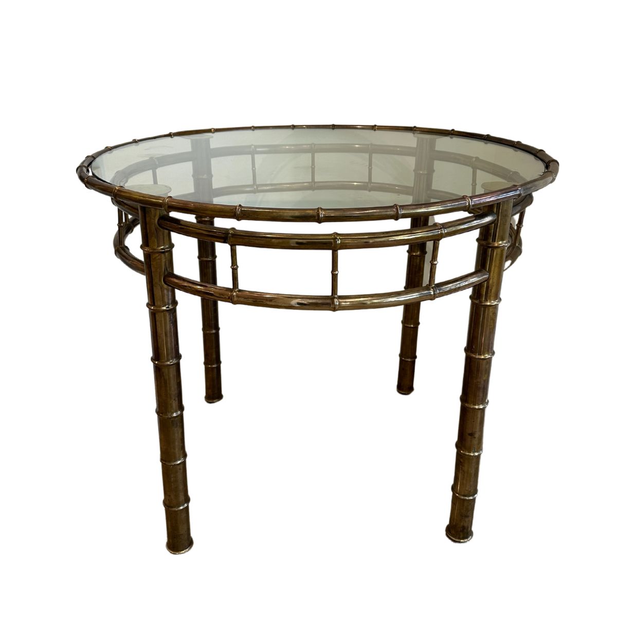 Brass Bamboo Center Table – Paloma and Co.